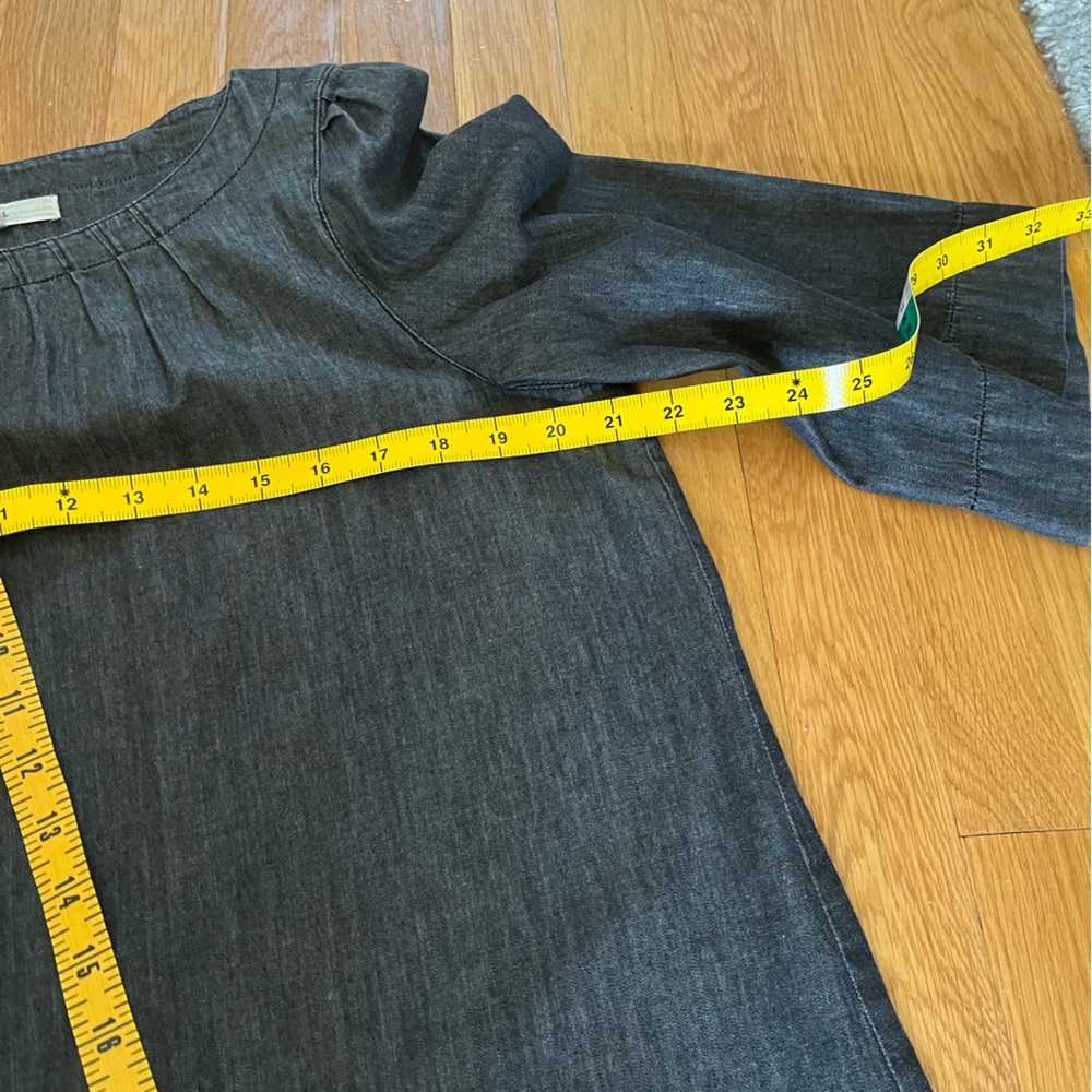 FOSSIL CHAMBRAY SHIFT DRESS - Picture 5 of 7